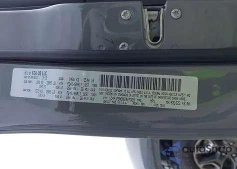 2019 Jeep Cherokee Trailhawk 4X4 из США, поврежденный, VIN 1C4PJMBX9KD427329